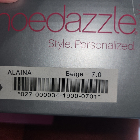 4in Beige High Heels By Shoe Dazzle - Picture 14 of 14